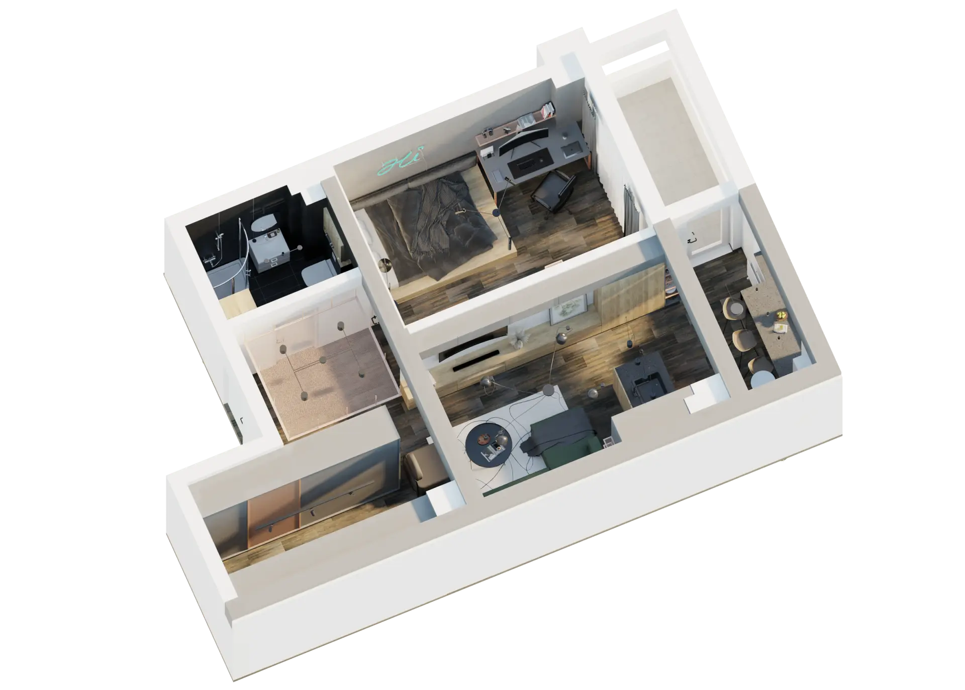 Design interior apartament modern - Atelier 404